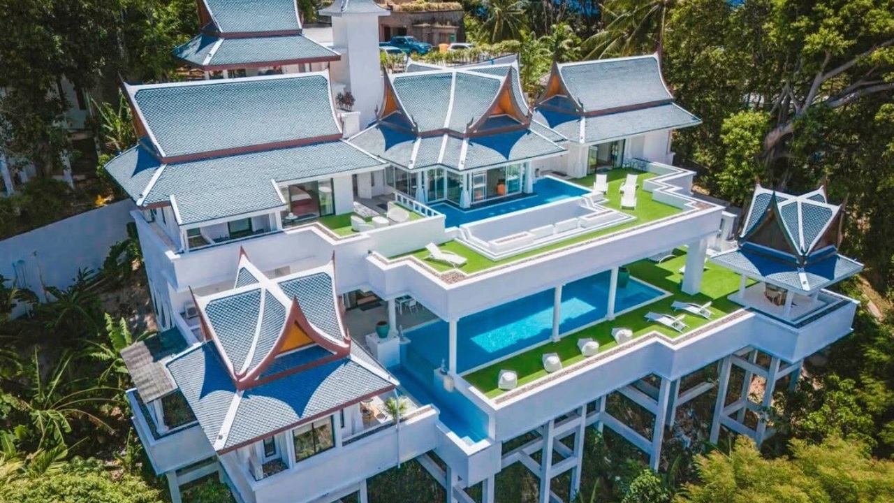 Surin Hills Villa 5-SZ mit Meerblick - View 1