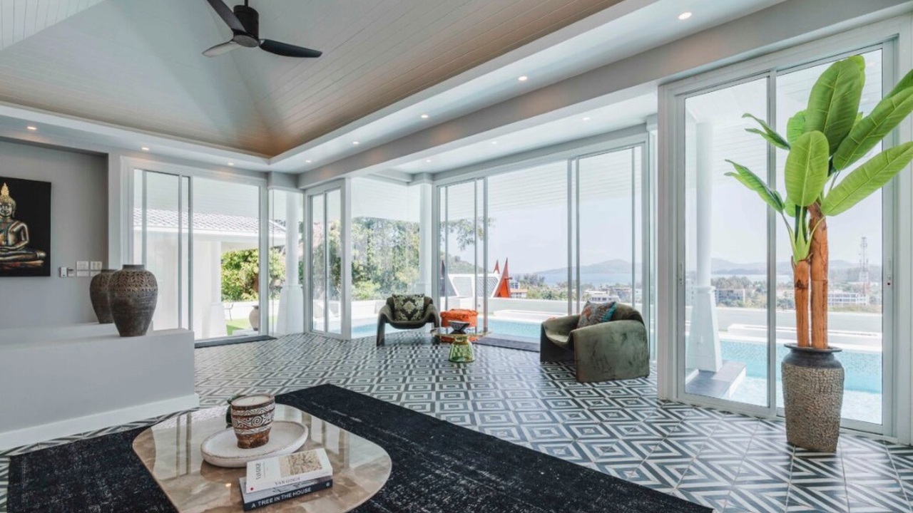 Surin Hills Villa 5-SZ mit Meerblick - View 3