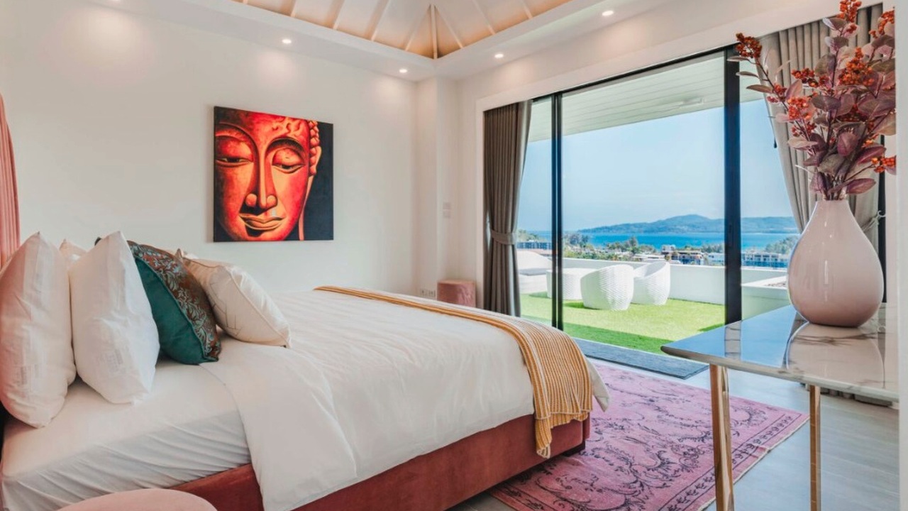 Surin Hills Villa 5-SZ mit Meerblick - View 4
