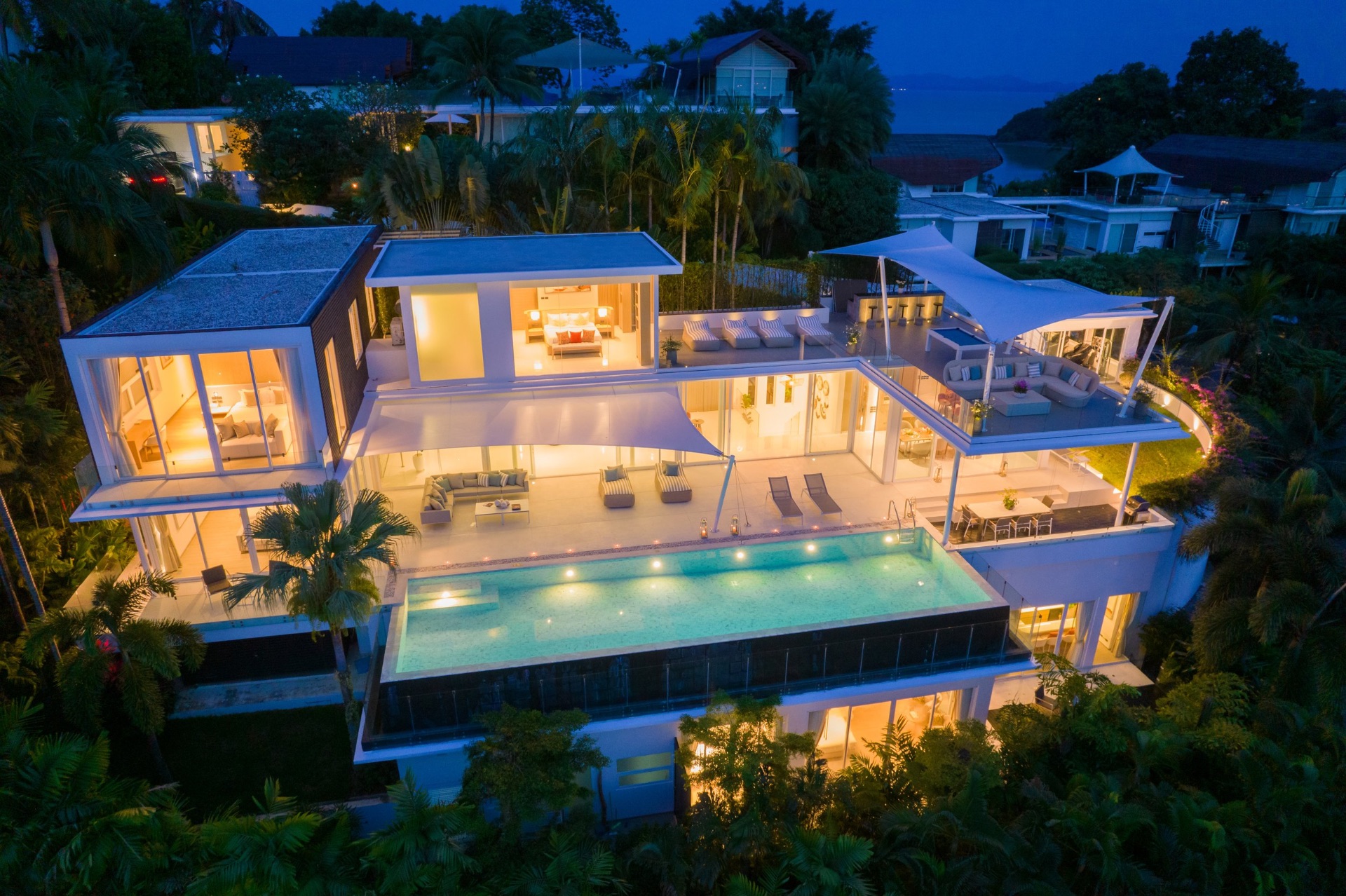 Villa mit Meerblick Cape Yamu