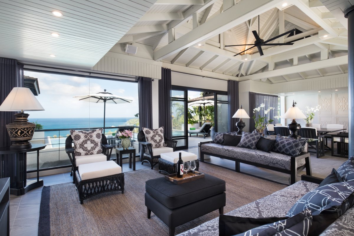 Surin Beach Villa mit Meerblick - View 3